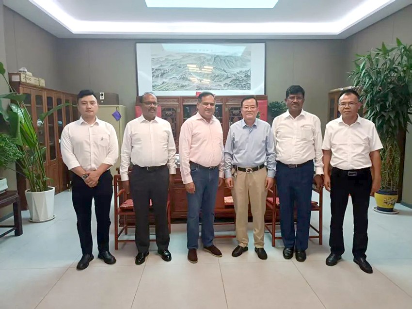 朗维（LMW）集团董事长率队考察徐州沛县纺织产业---深耕中国市场・共话产业升级